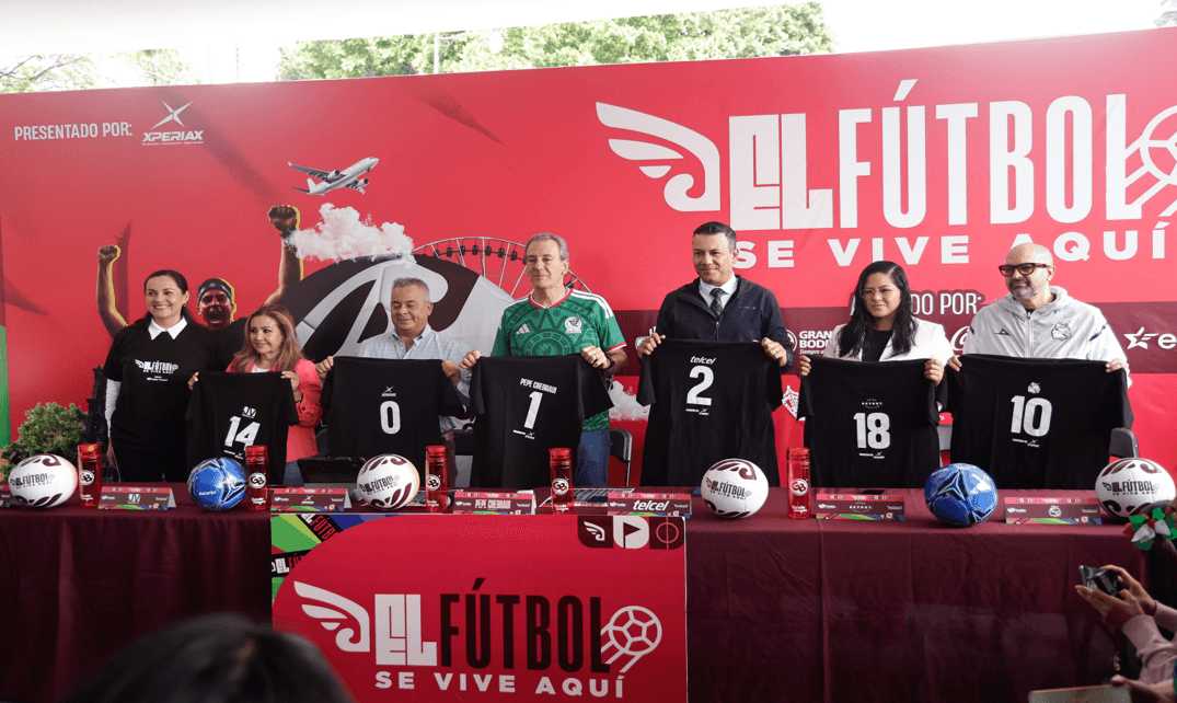 Xperiax y Ayuntamiento de Puebla traerán espíritu futbolero.