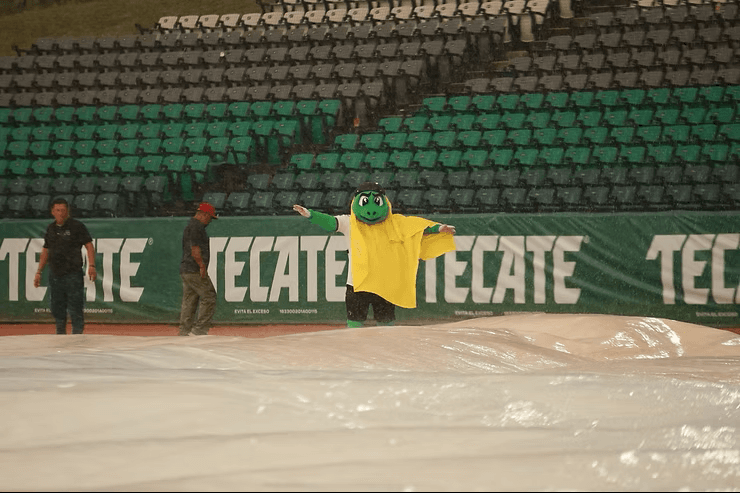 Se aparece Tláloc en Villahermosa y suspende el Tabasco vs Pericos.