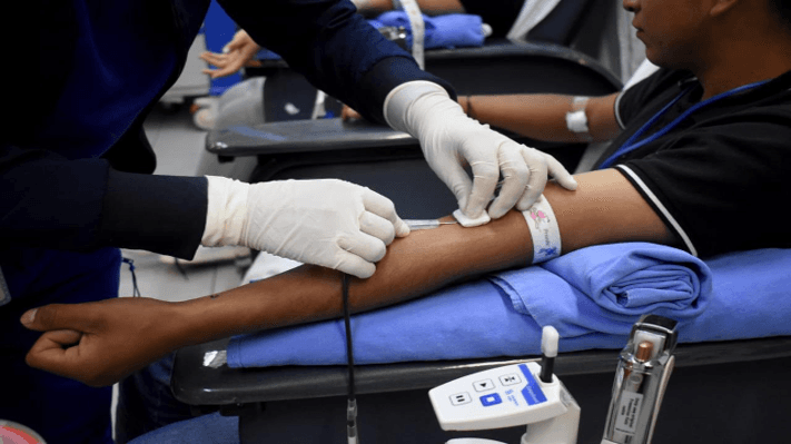 Una sola donación de sangre puede salvar hasta tres vidas.