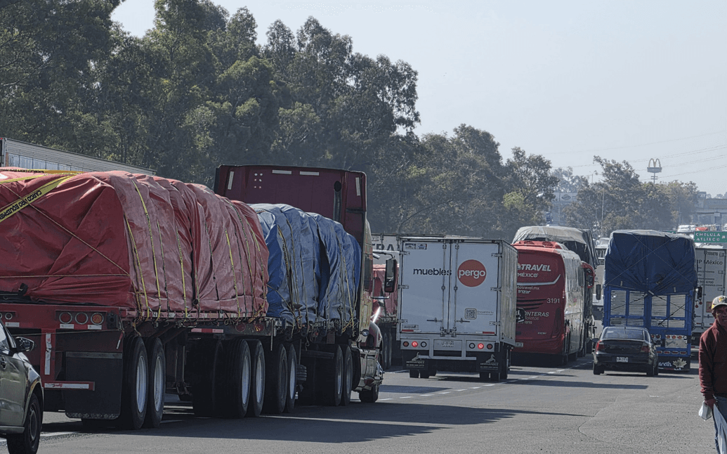 Ojo: está cerrada la autopista México-Puebla por mantenimiento.