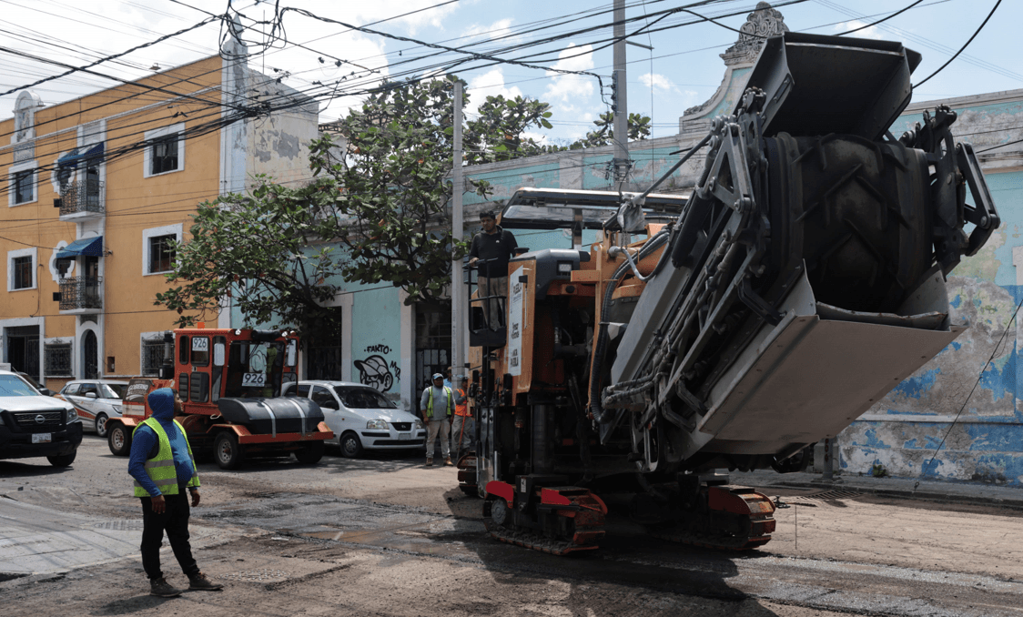 Secretaría de Infraestructura de Puebla inicia con rehabilitación de la 4 Oriente.