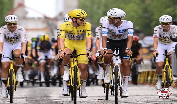 El mexicano, Isaac del Toro, hace historia en la Tour de Francia.