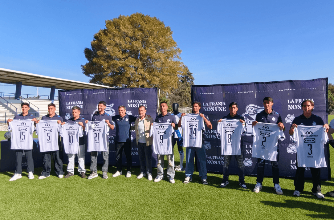 Club Puebla presenta refuerzos para el Torneo Apertura 2026.