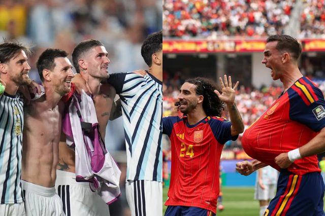 españa vs argentina