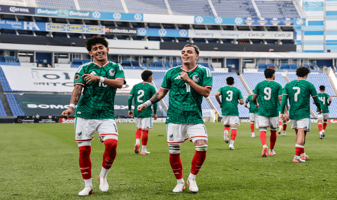 Selección de México Sub-20 debuta con triunfo en el Cuauhtémoc.