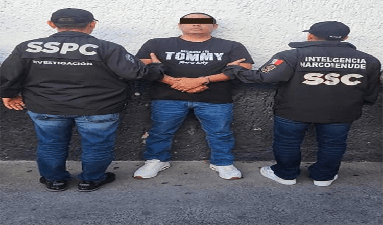 Aprehenden a Levi N., objetivo prioritario buscado por homicidio y extorsión.