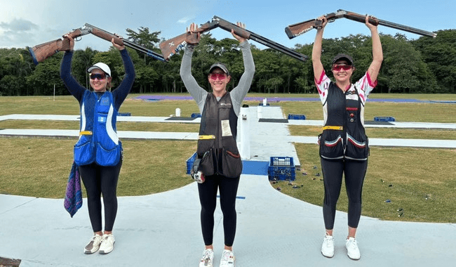 Gabriela Rodríguez y Luis Gallardo se proclaman campeones en Santo Domingo.