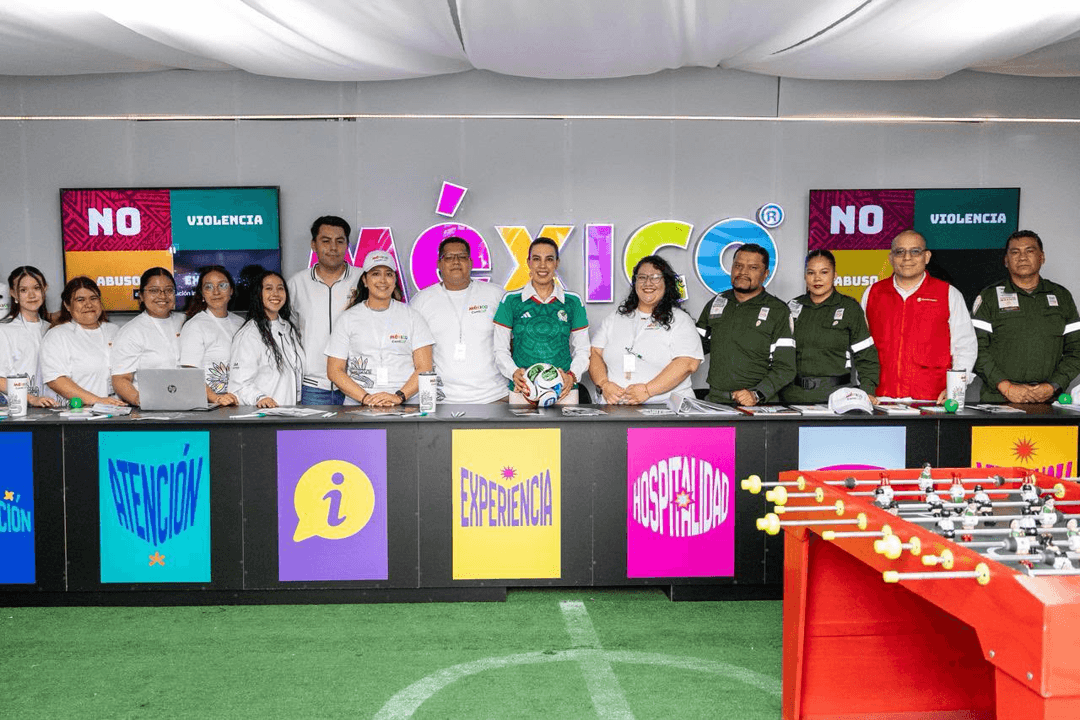 Más de 8 mil 500 visitantes recibieron orientación turística en el Mundial 2026.