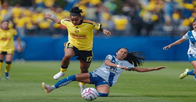 Otra goliza al Puebla Femenil, cae 5-1 ante América.
