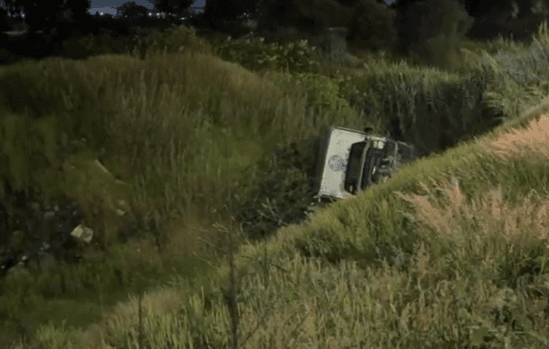 camioneta accidente