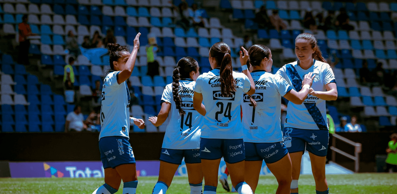 Milagro, Puebla Femenil gana por goleada a Necaxa.