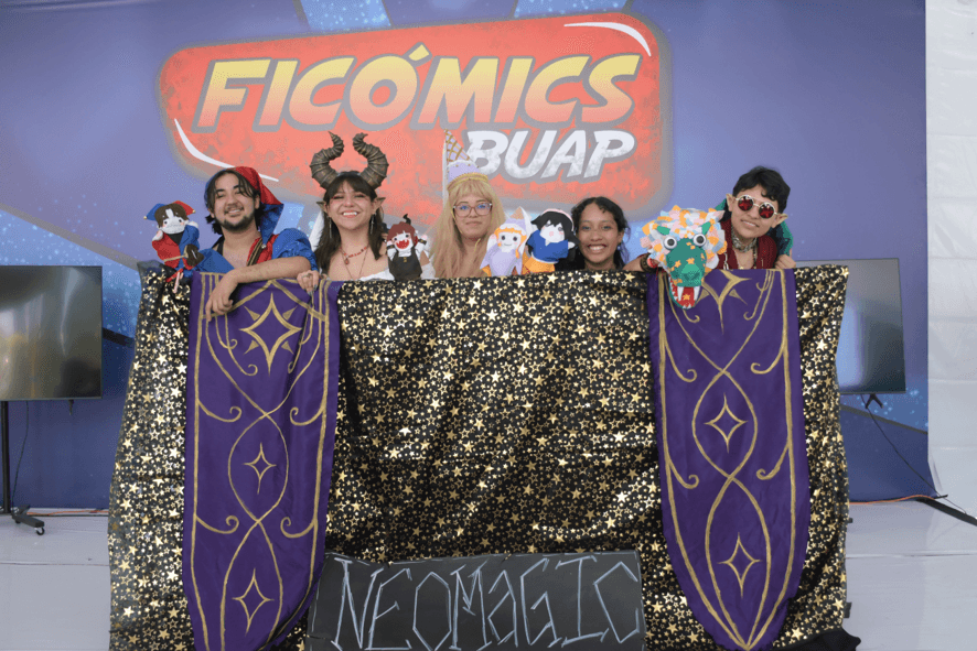 Neomagic Fest, celebración de creatividad y magia medieval en Ficómics BUAP 2026.