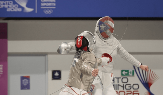 Con cuatro medallas, esgrima mexicana domina jornada de Santo Domingo 2026.