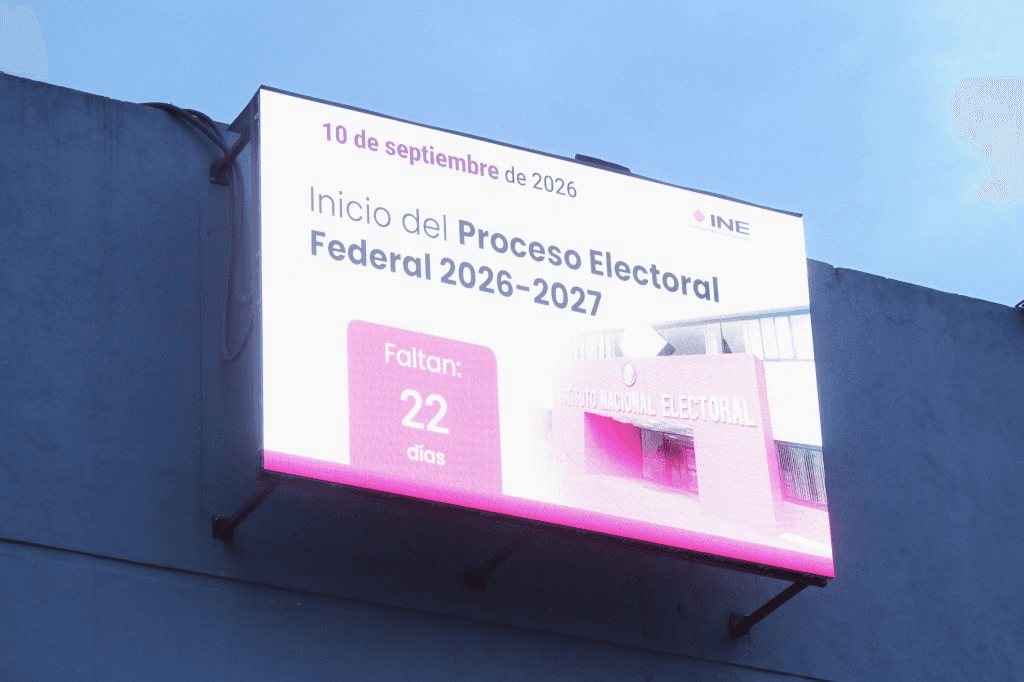 Arranca cuenta regresiva para el inicio del Proceso Electoral Federal 2026-2027 .