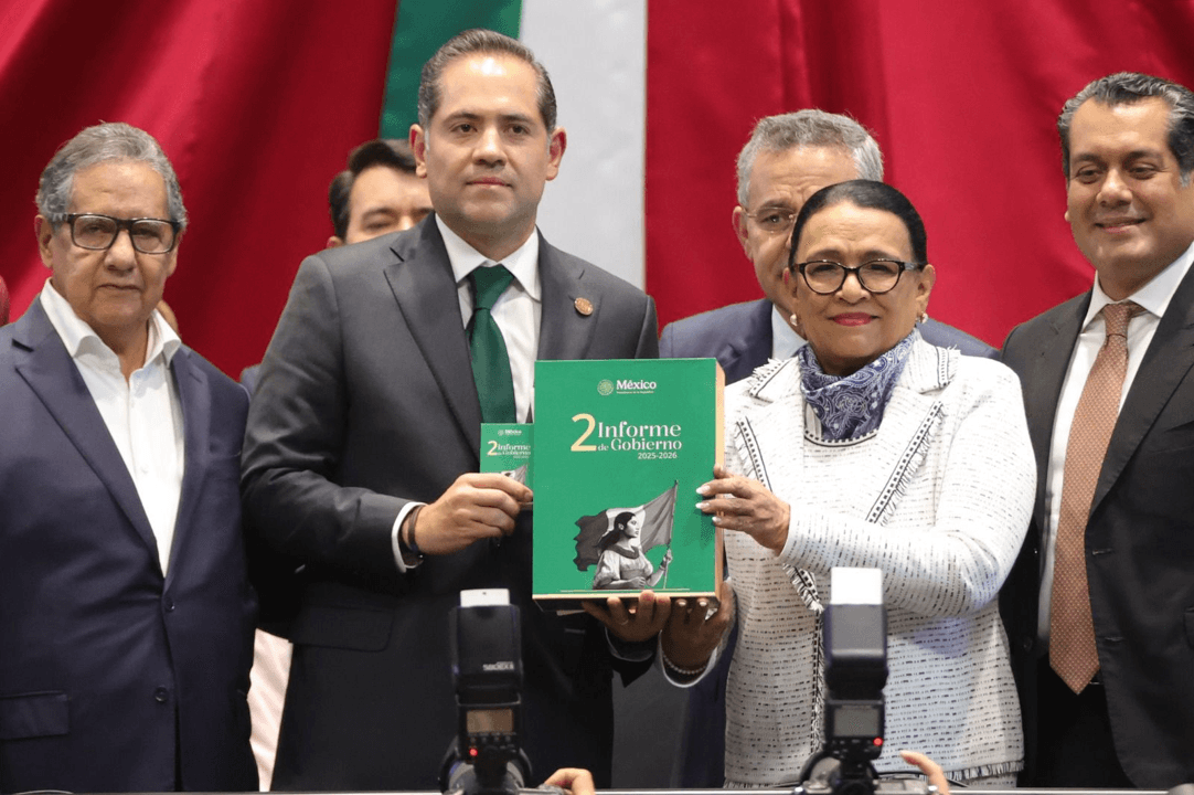 Congreso de la Unión recibe Segundo Informe de Claudia Sheinbaum Pardo.
