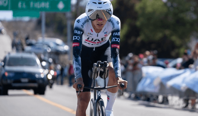 Isaac del Toro lidera a México en el Campeonato Mundial de Ciclismo de Ruta.