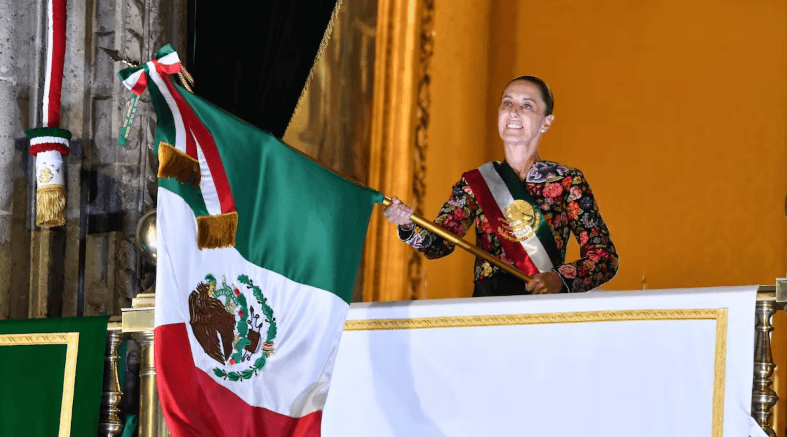 sheinbaum bandera-grito