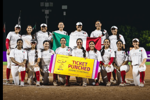 México clasifica a etapa final de Copa del Mundo de Softbol.
