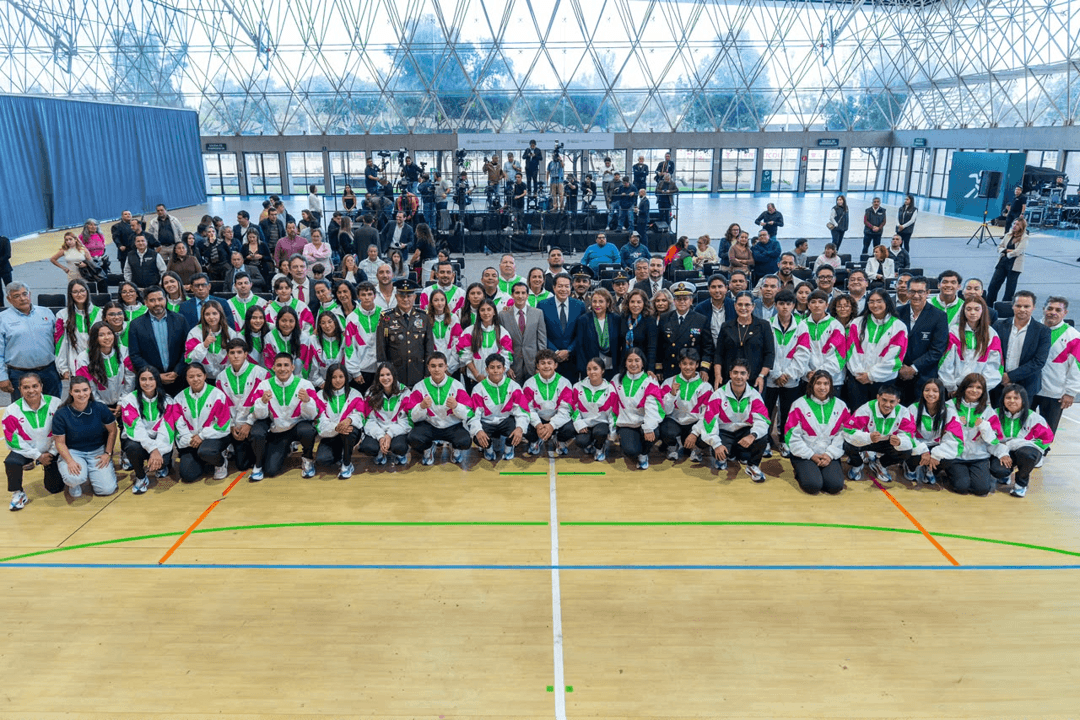 Abanderan a delegación mexicana rumbo a Juegos Olímpicos de la Juventud Dakar 2026.{