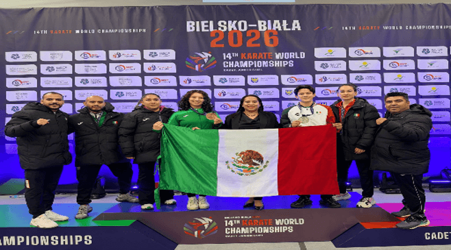 Triunfo histórico para el karate mexicano.