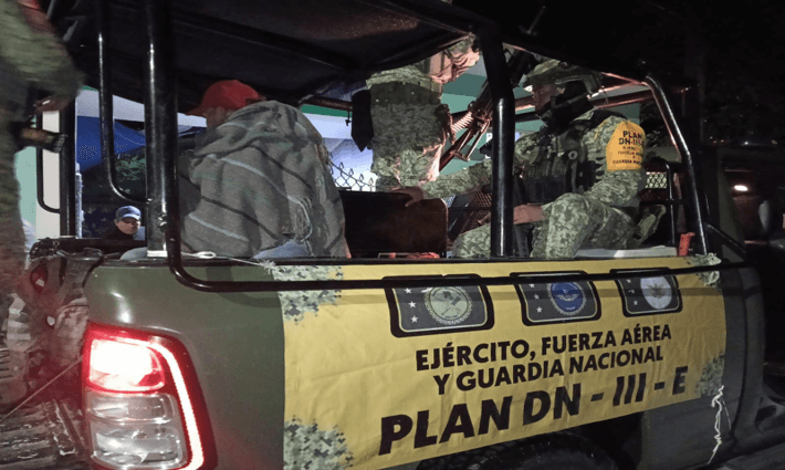 Autoridades redoblan acciones de auxilio a la población por lluvias intensas.