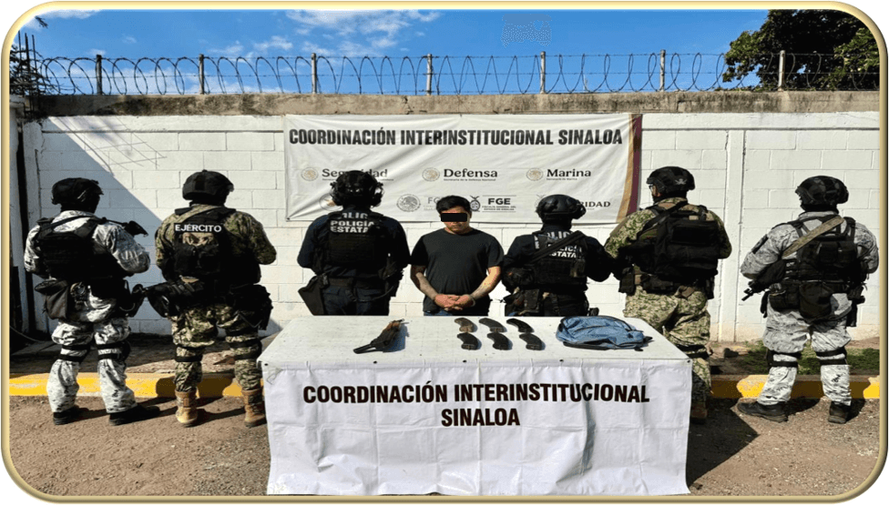 Es detenido el Talibán y una célula delictiva del Cártel del Pacífico.