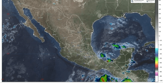 Frente número 2 y canal de baja presión generarán lluvias en varios estados del país.