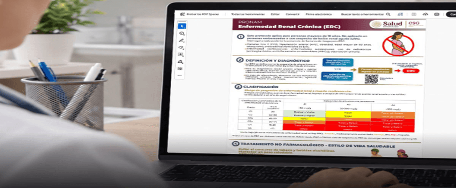 Enfermedad Renal Crónica puede avanzar sin síntomas en sus primeras etapas.
