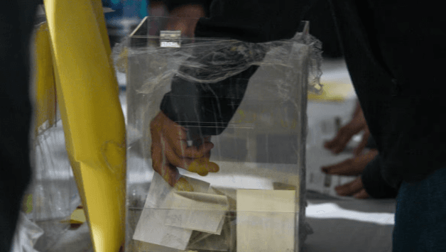 urna transparente-sdp